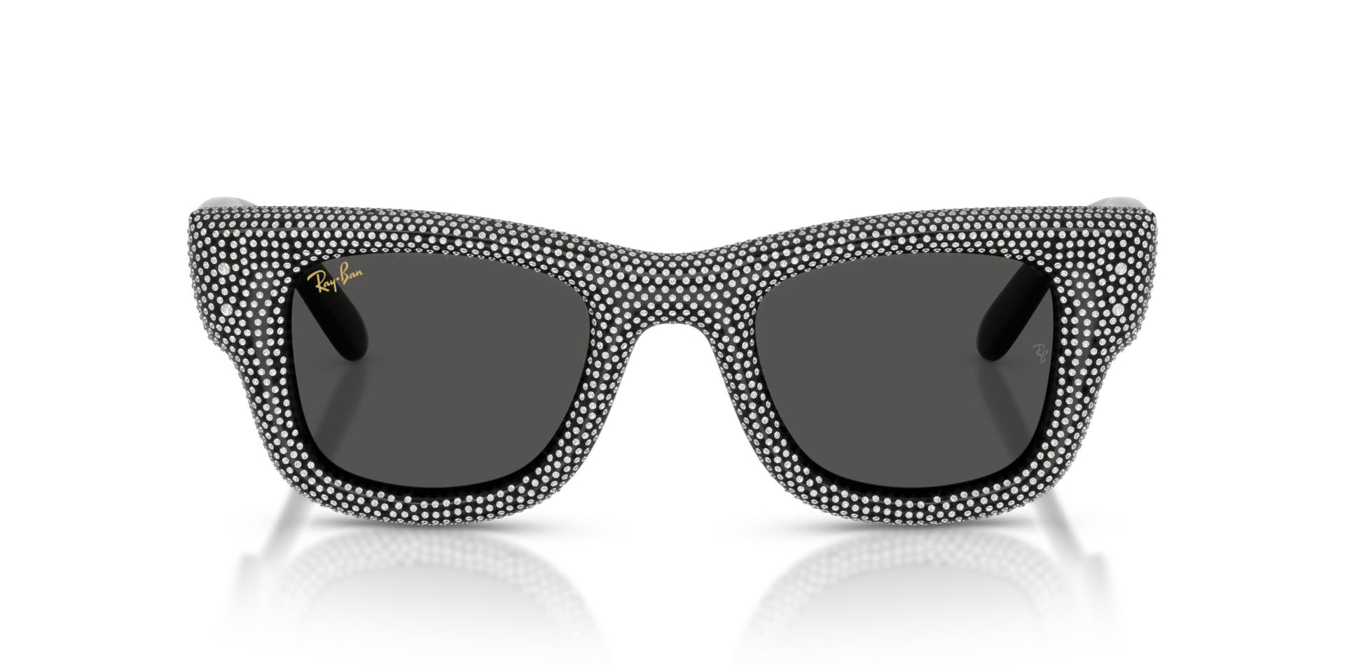 A$AP Rocky x Ray Ban Black Wayfarer Puffer Sunglasses