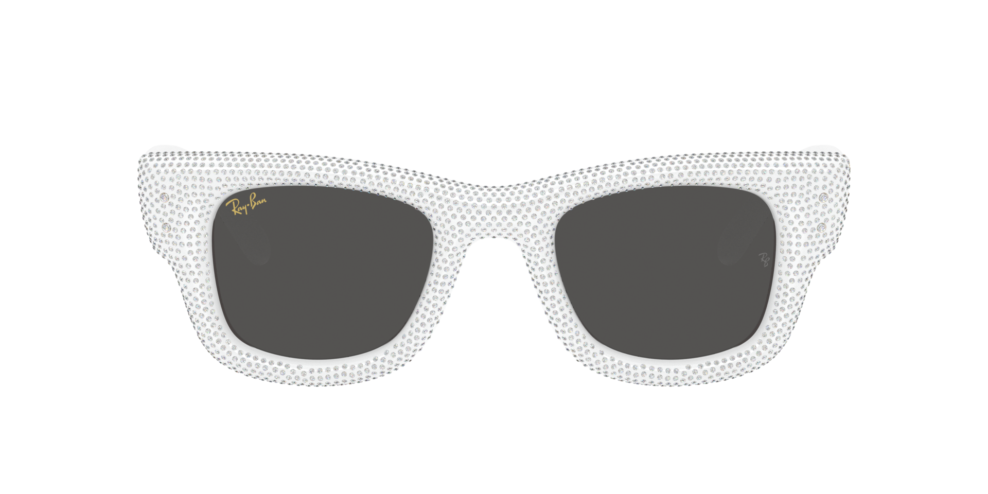 A$AP Rocky x Ray Ban White Wayfarer Puffer Sunglasses