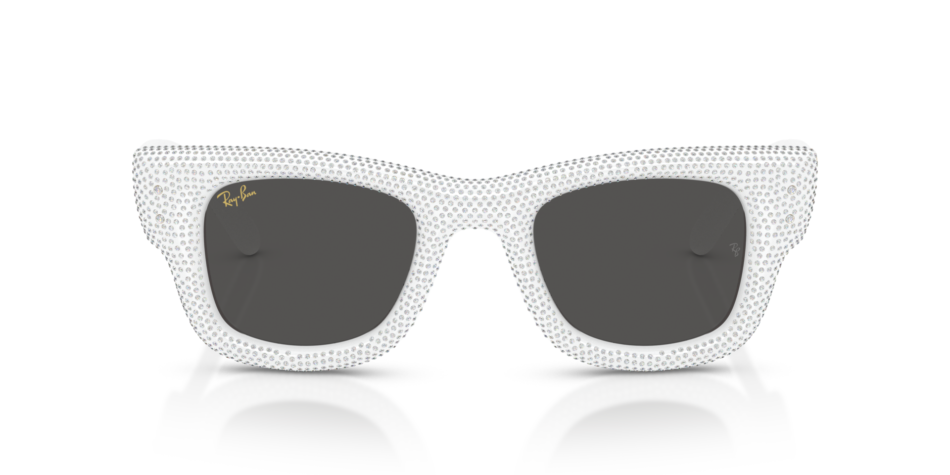 A$AP Rocky x Ray Ban White Wayfarer Puffer Sunglasses