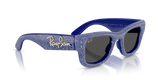 A$AP Rocky x Ray Ban Blue Wayfarer Puffer Sunglasses