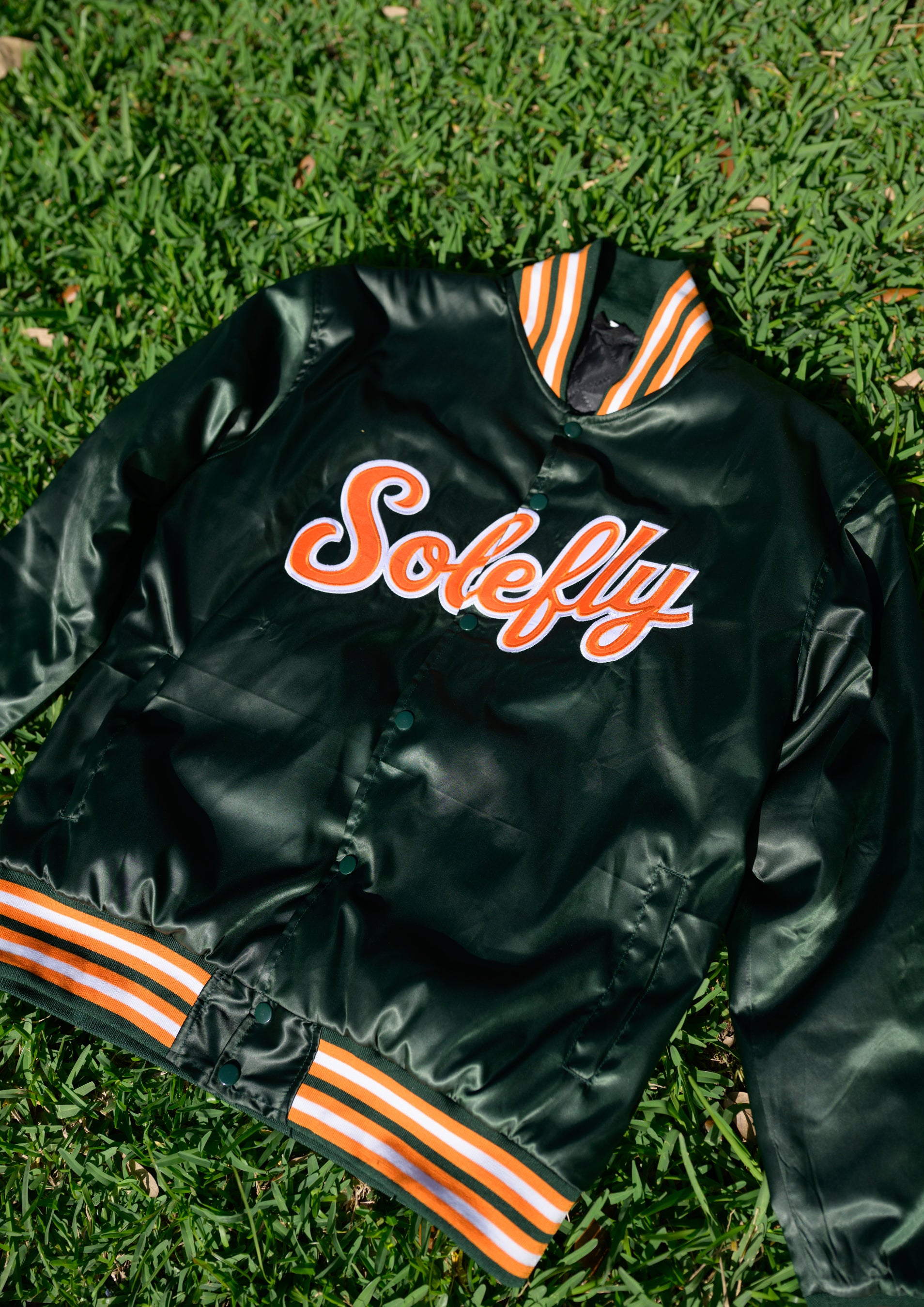Sole Fly Miami Luke Varsity Script Jacket “Unisex”