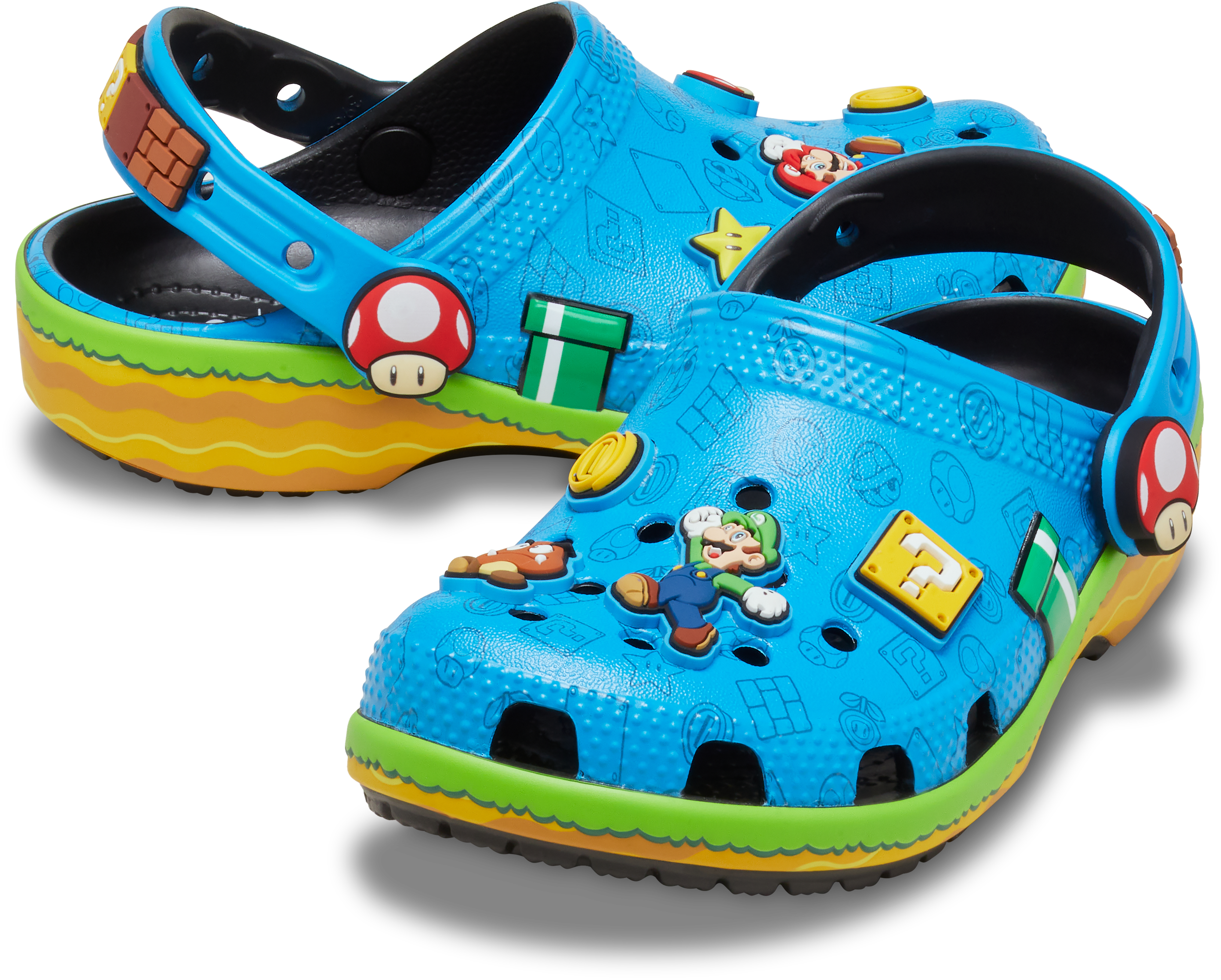 Crocs X Super Mario Brothers Classic Clog