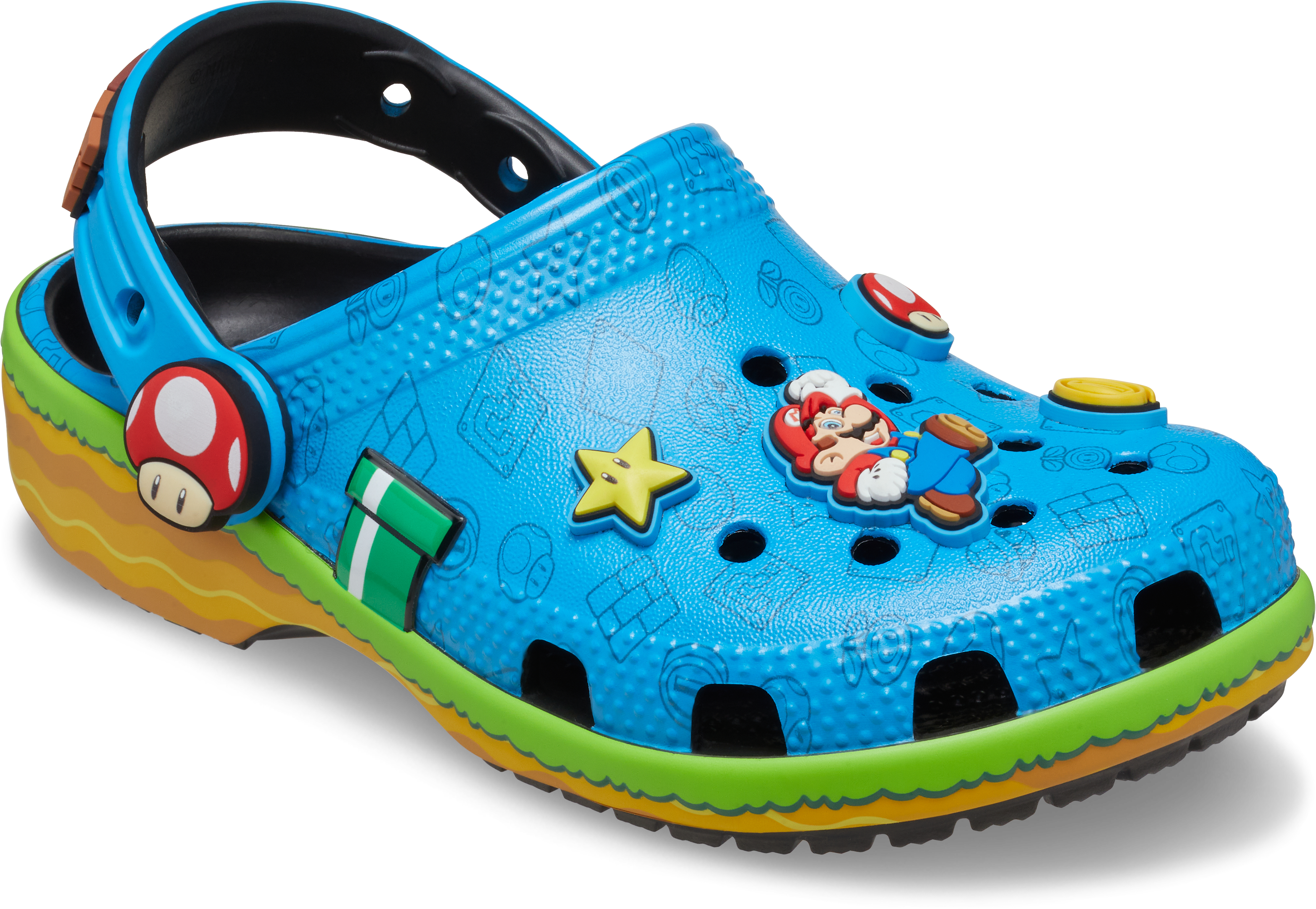 Crocs X Super Mario Brothers Classic Clog