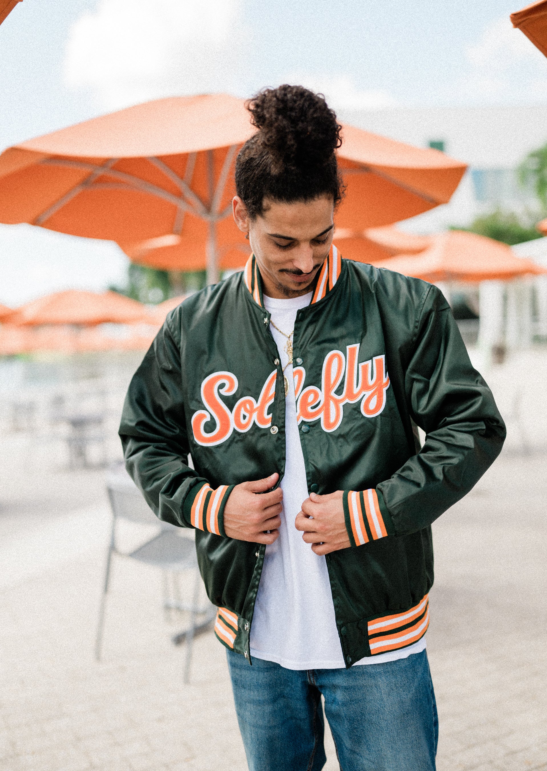 Sole Fly Miami Luke Varsity Script Jacket “Unisex”