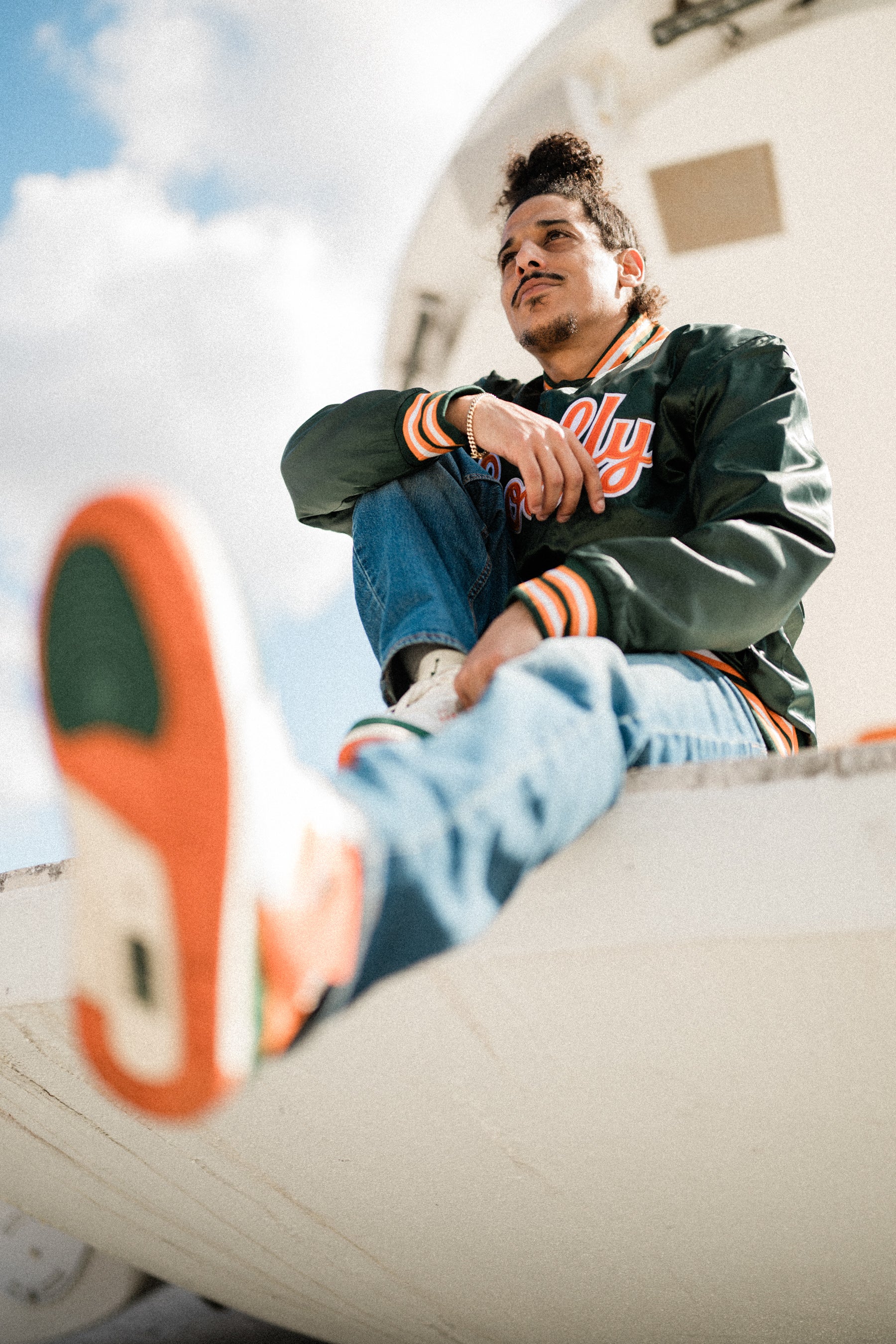 Sole Fly Miami Luke Varsity Script Jacket “Unisex”