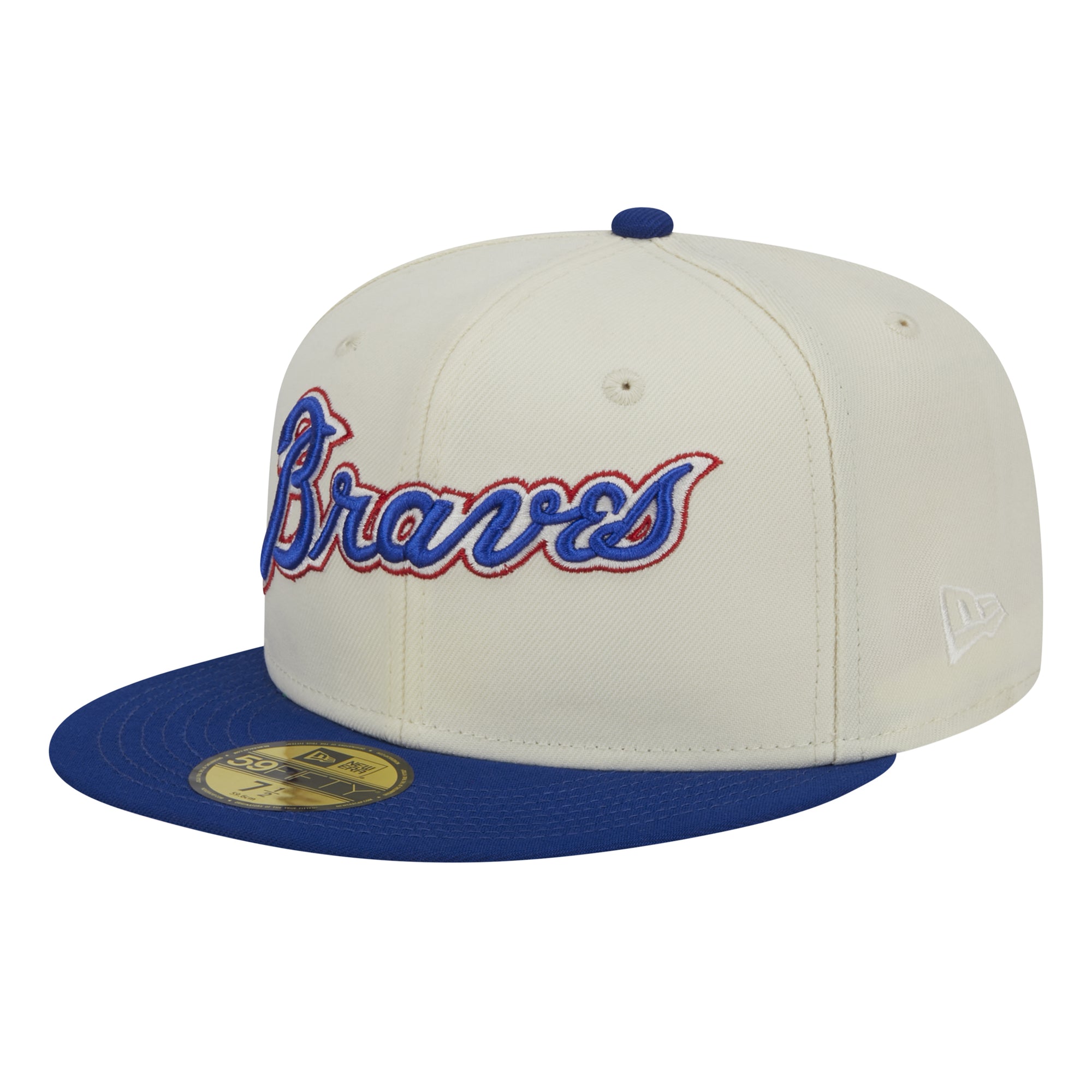 Men's New Era Atlanta Braves Cooperstown Collection Retro 59FIFTY Fitted Cap