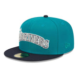 Seattle Mariners  Retro Jersey Script 59FIFTY Fitted