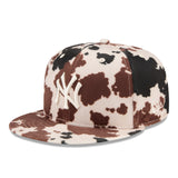 New Era 59Fifty New York NY Yankees Animal Print MLB Fitted Cap