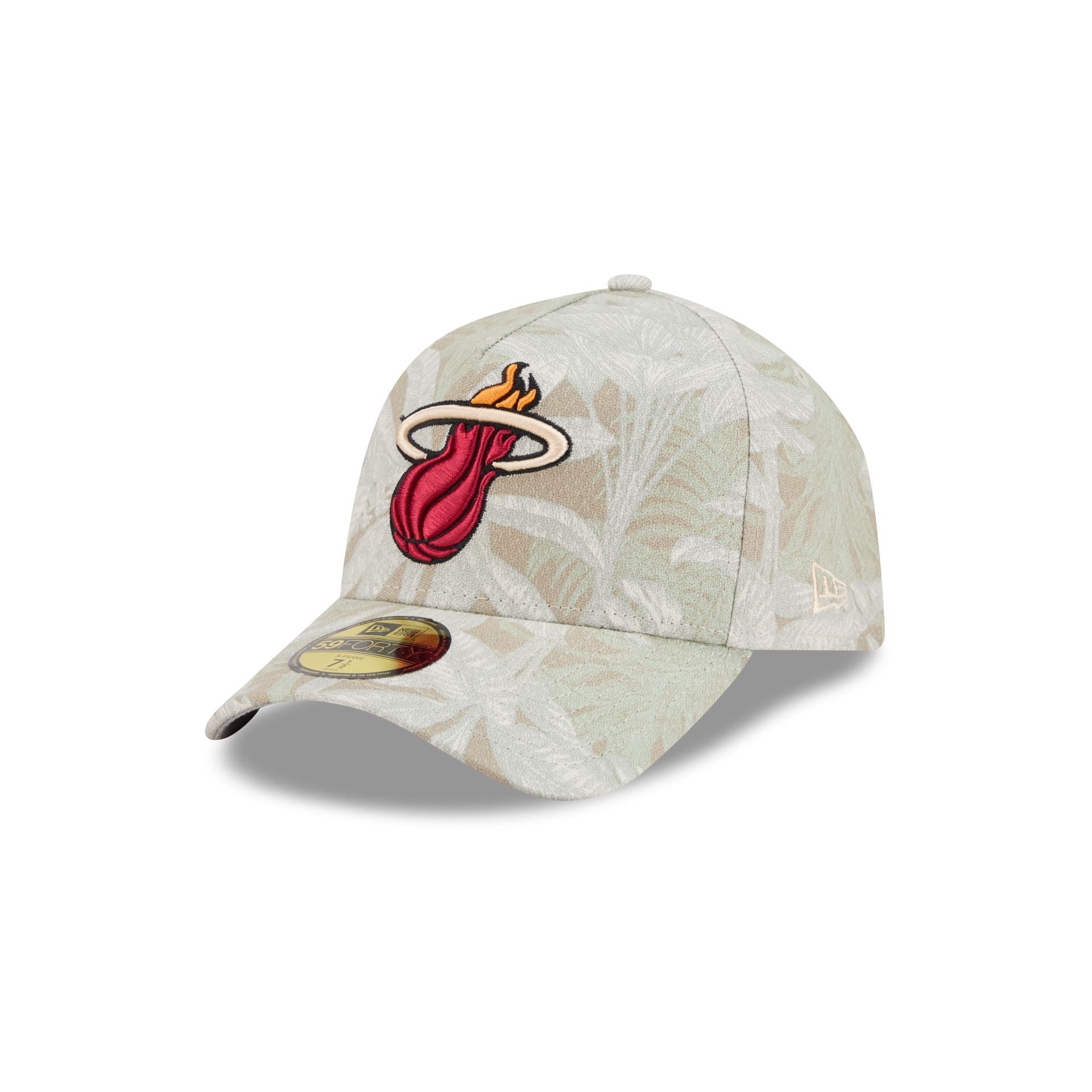 New Era 59FORTY Leafy Palm Miami Heat Fitted Cap