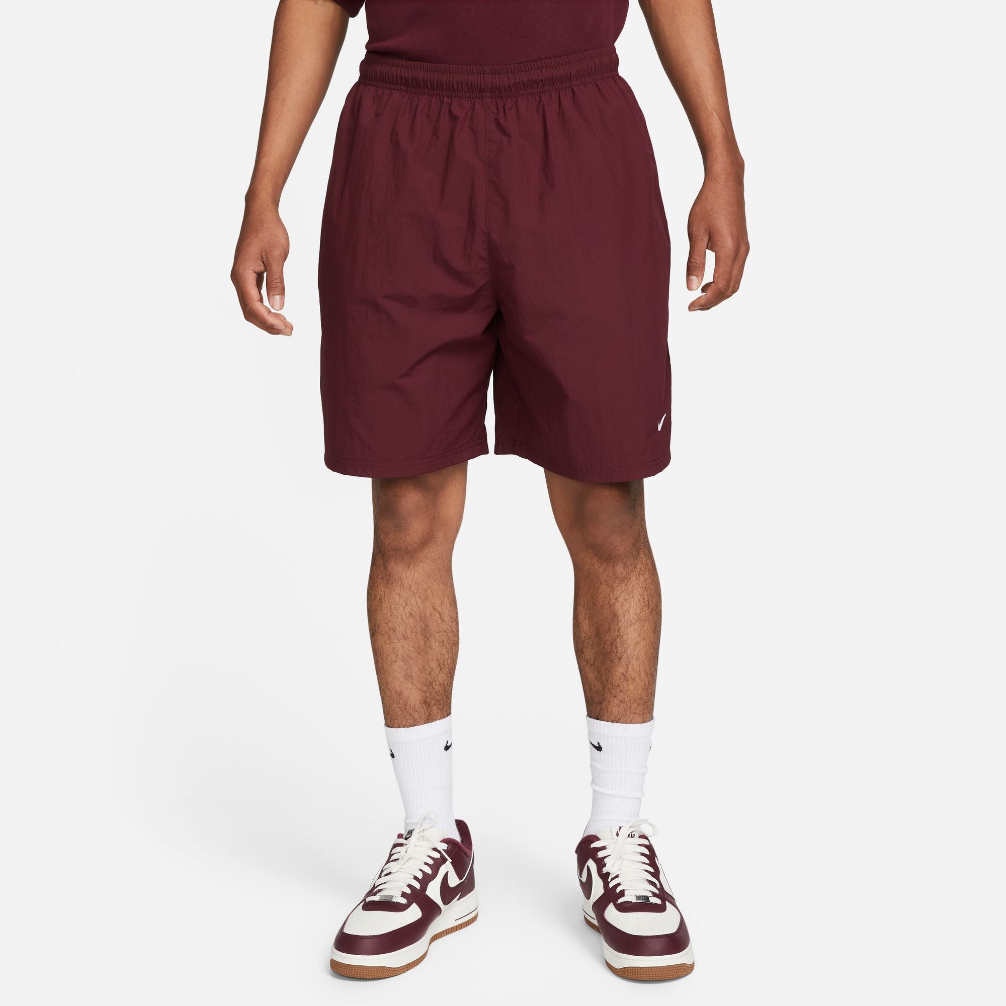 Nike shorts burgundy Clearance