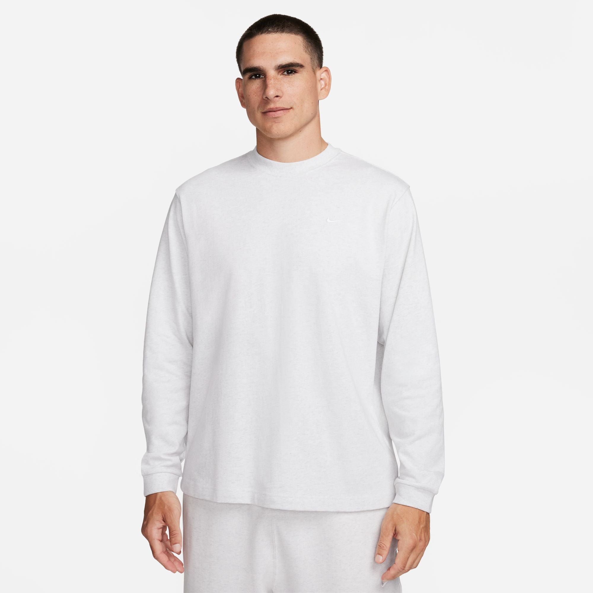 nike men's long sleeve swoosh tee
