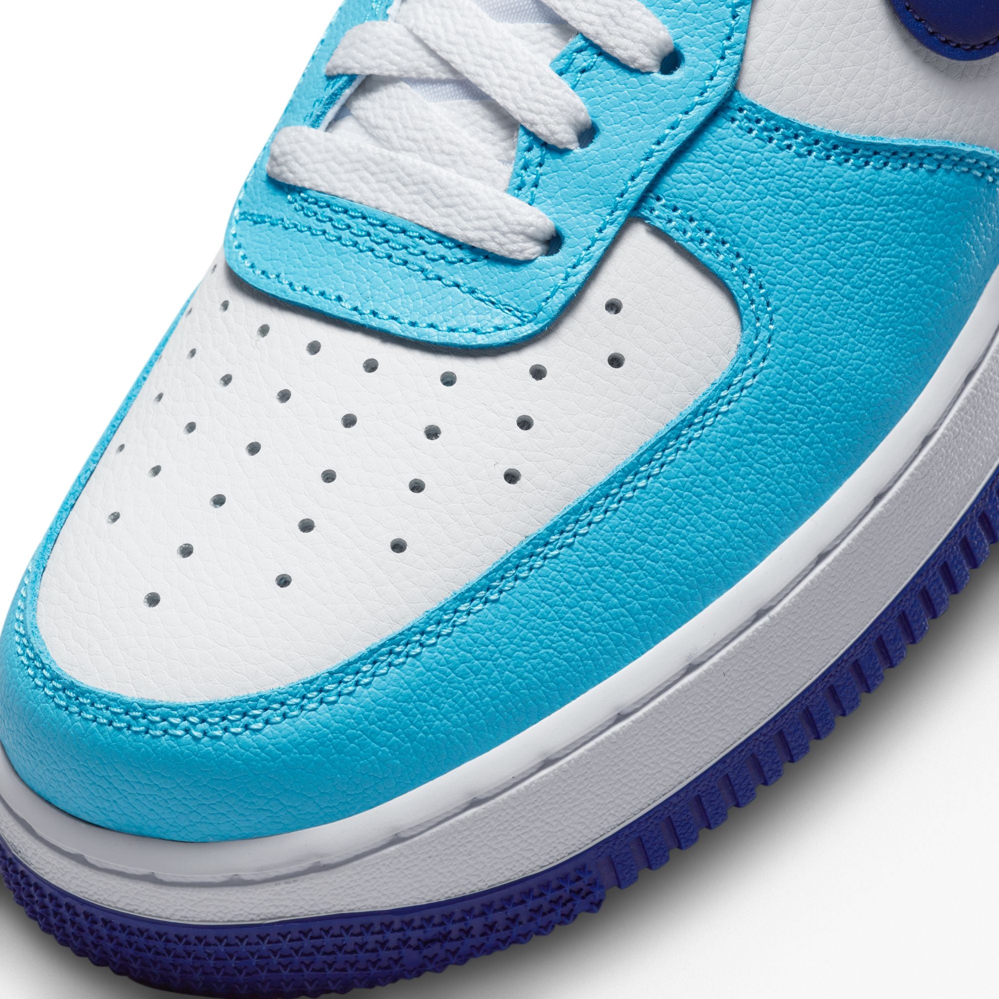 Nike Air Force 1 Low '07 LV8 Split Light Photo Blue DZ2522-100 Men's Size  Shoes