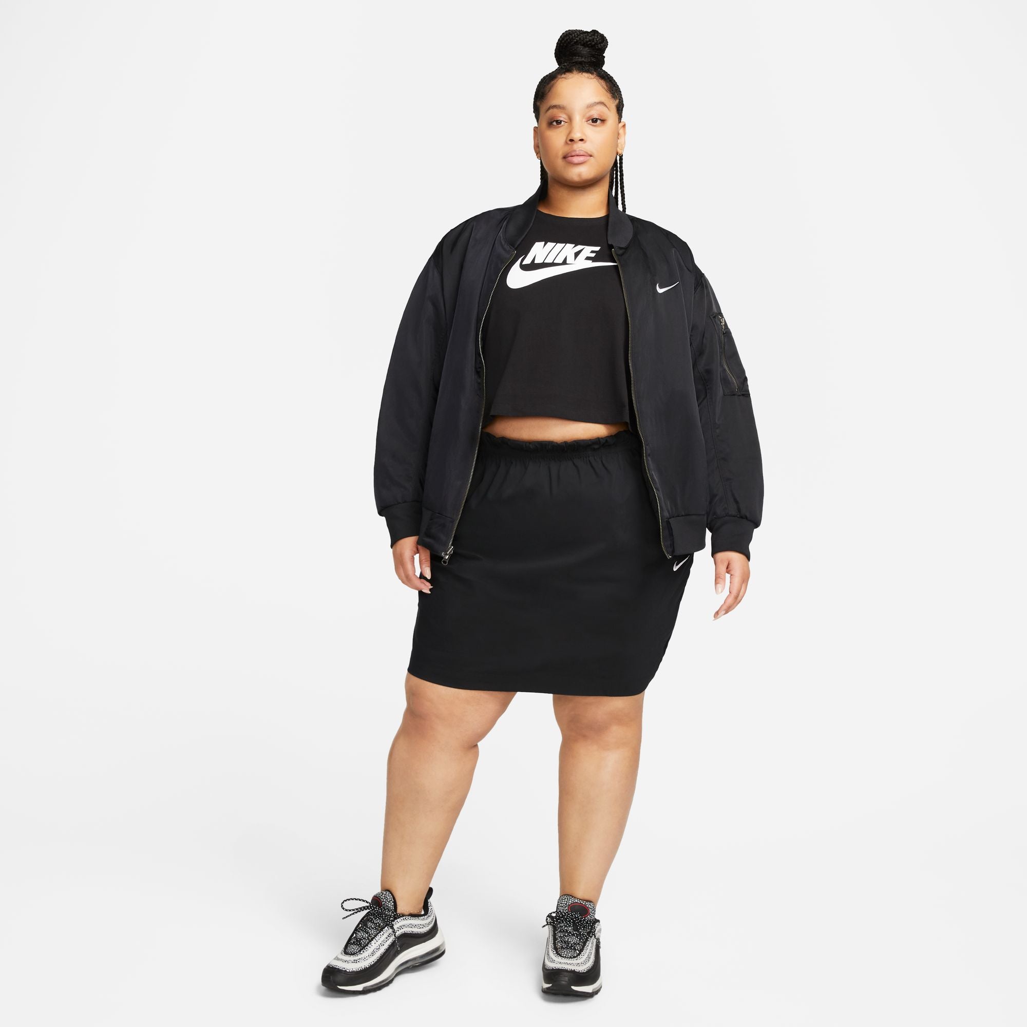 WOMEN'S NIKE SPORTSWEAR ESSENTIAL CROPPED T-SHIRT - NIKE - Women's -  Clothing