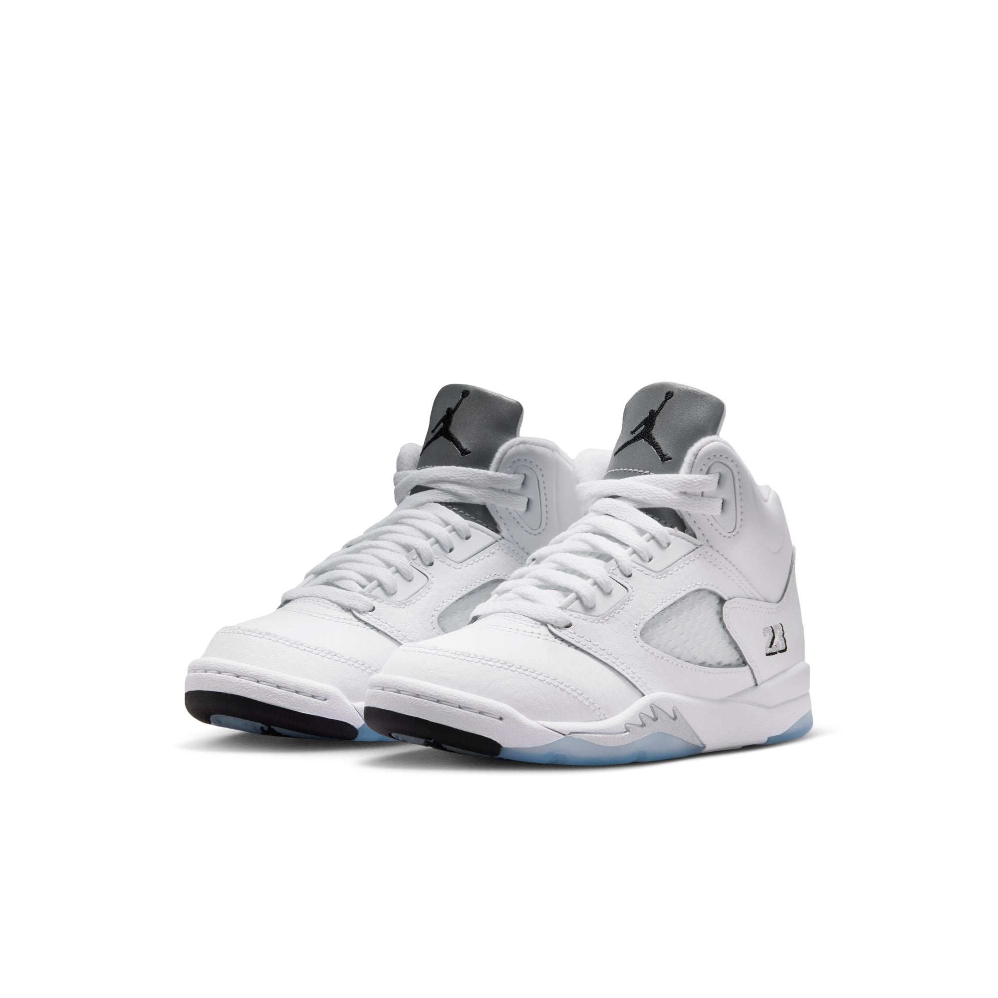 Nike Air Jordan 5 Retro (PS) White Metallic