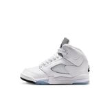 Nike Air Jordan 5 Retro (PS) White Metallic