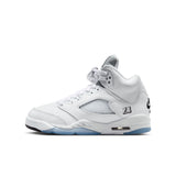 Nike Air Jordan 5 Retro (GS) White Metallic