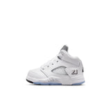 Nike Air Jordan 5 Retro (TD) White Metallic