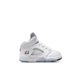 Nike Air Jordan 5 Retro (TD) White Metallic
