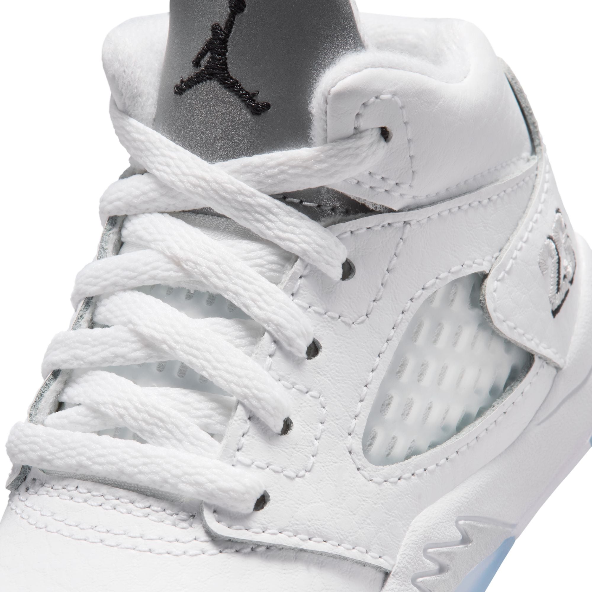 Nike Air Jordan 5 Retro (TD) White Metallic