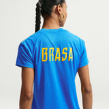 Women's Brazil Strike Nike Soccer Dri-FIT Short-Sleeve Top