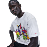 Nike LeBron James Miami Heat Wave White Heatles T-Shirt