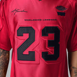 Nike Air Jordan X Levi’s Red 23 Worldwide Legends Jersey