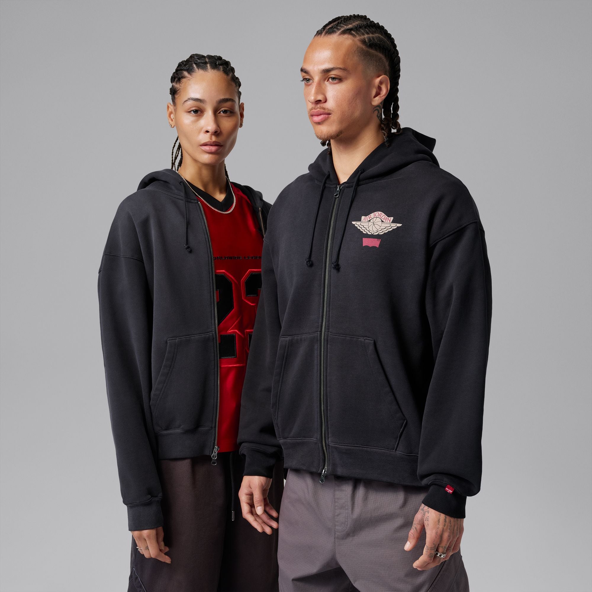 Nike Air Jordan X Levis Full-Zip Hoodie