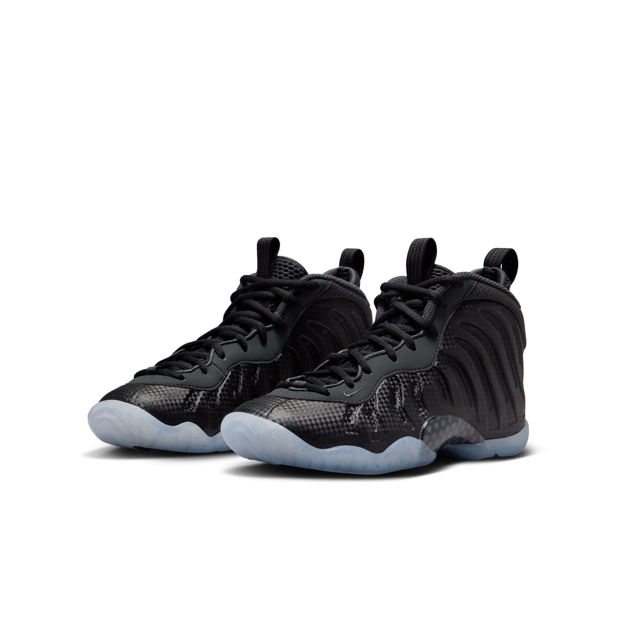 Nike Little Posite Foamposite One (GS) Carbon Fiber