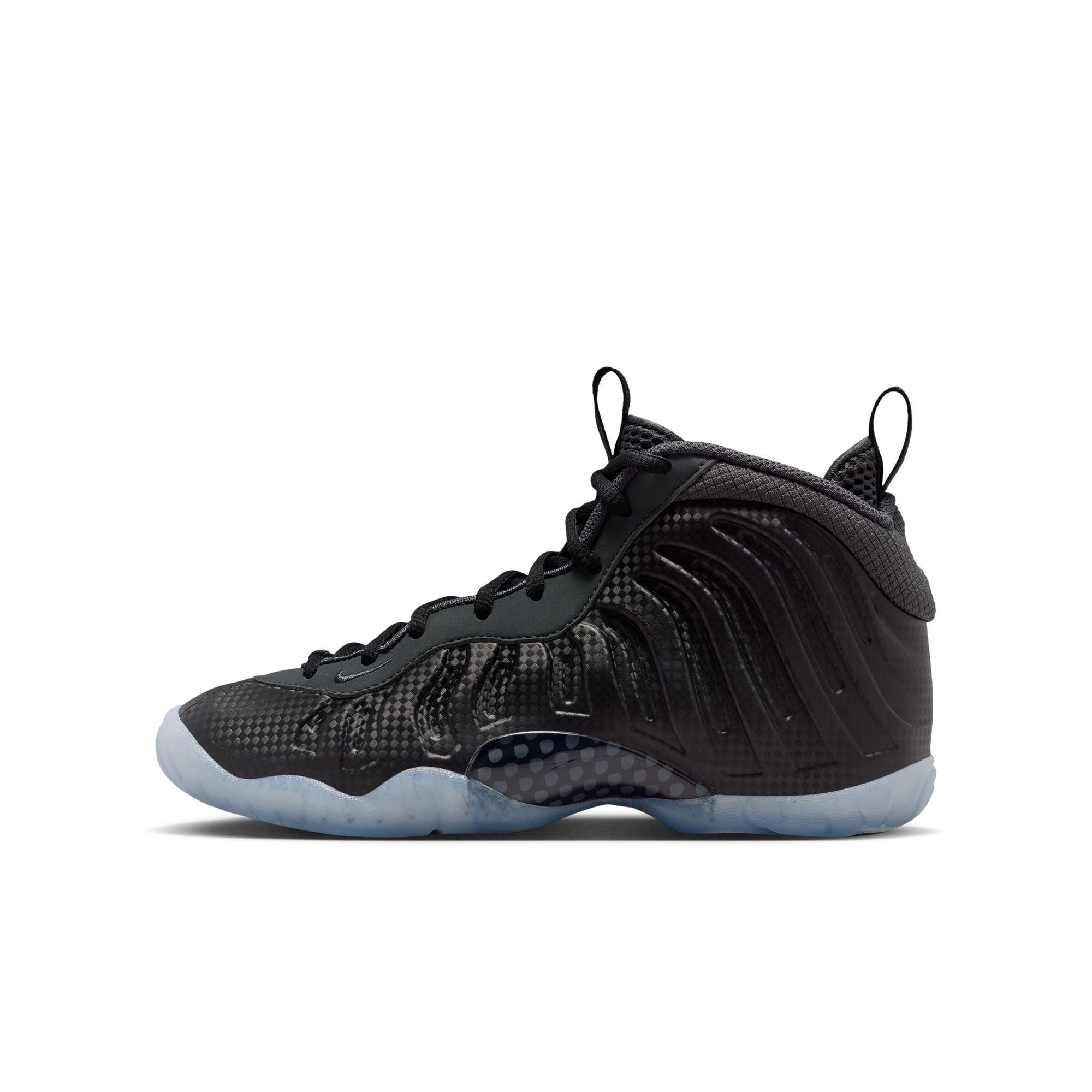 Nike Little Posite Foamposite One (GS) Carbon Fiber