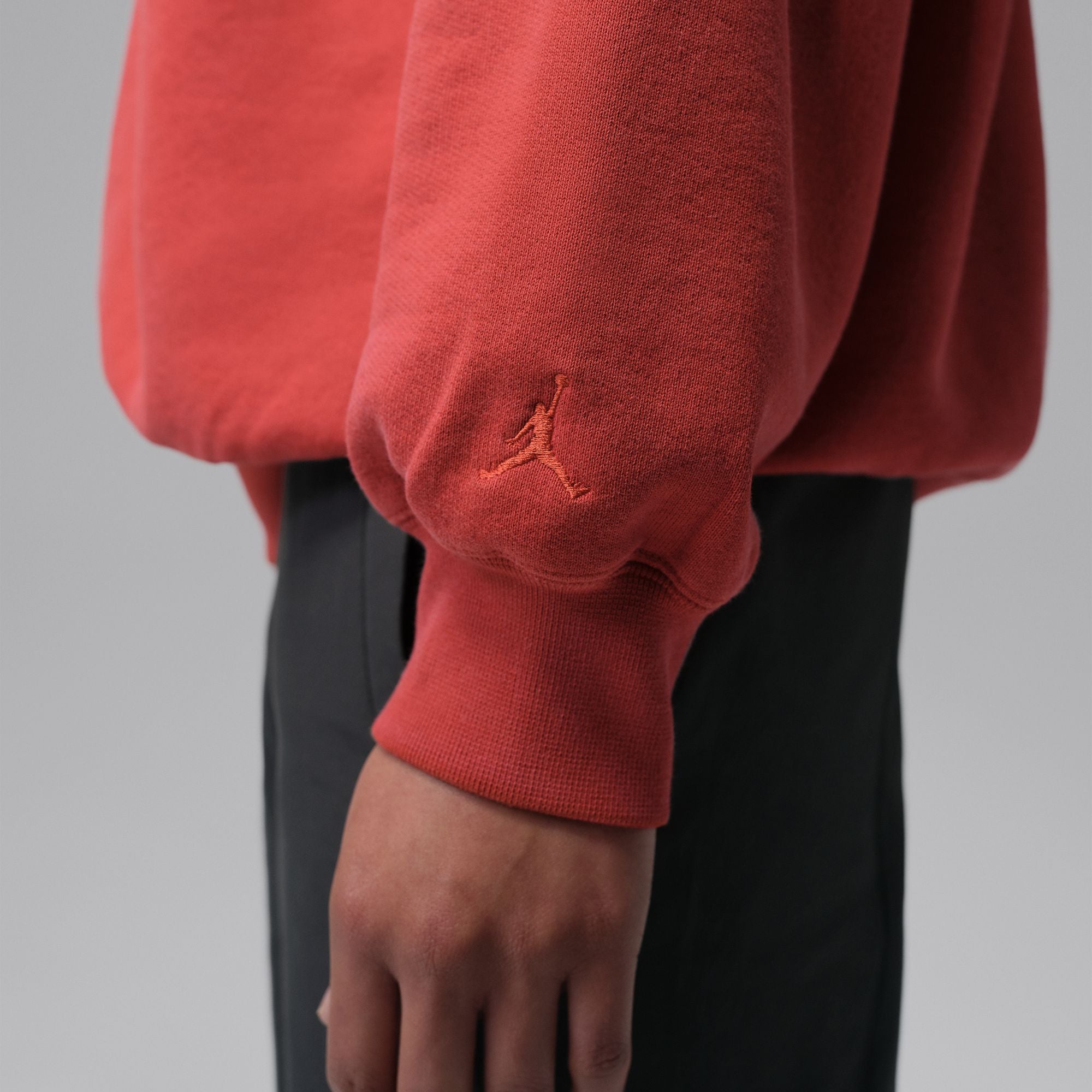 Men's Jordan BIKE AIR x Nigel Sylvester Fleece Crew-Neck Sweatshirt