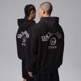 Nike Air Jordan x Union x Fragment Black Full Zip Hoodie