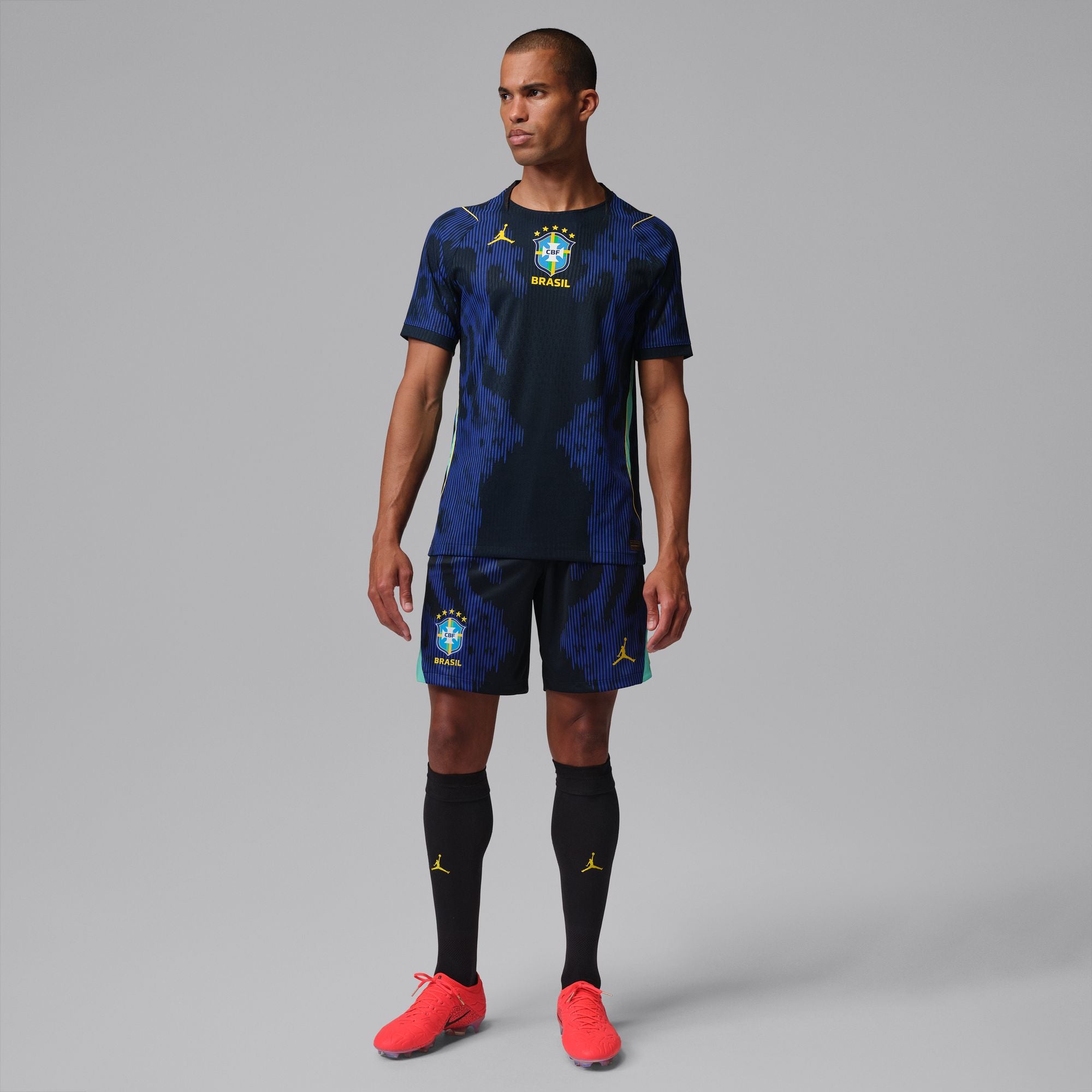 Nike Air Jordan Brazil World Cup 2026 Match Away Aero-FIT Authentic Soccer Jersey 🇧🇷