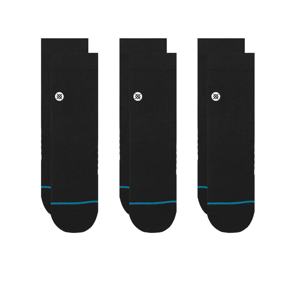 Cotton Quarter Socks 3 Pack