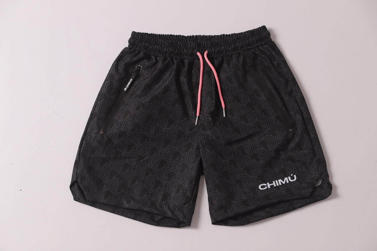 CHIMÚ Black Pop Shorts