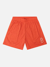 Sole Fly Orange Mesh Shorts