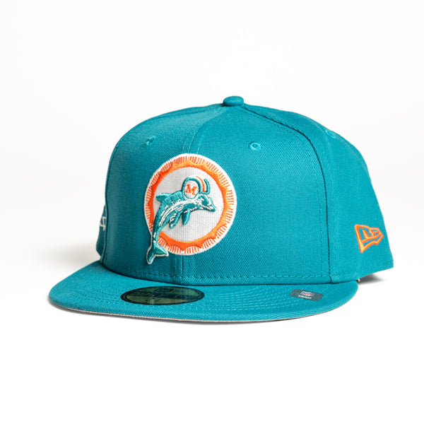 Solefly x New Era 59FIFTY Miami Dolphins Fitted Cap