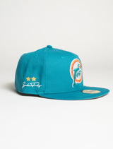 Solefly x New Era 59FIFTY Miami Dolphins Fitted Cap