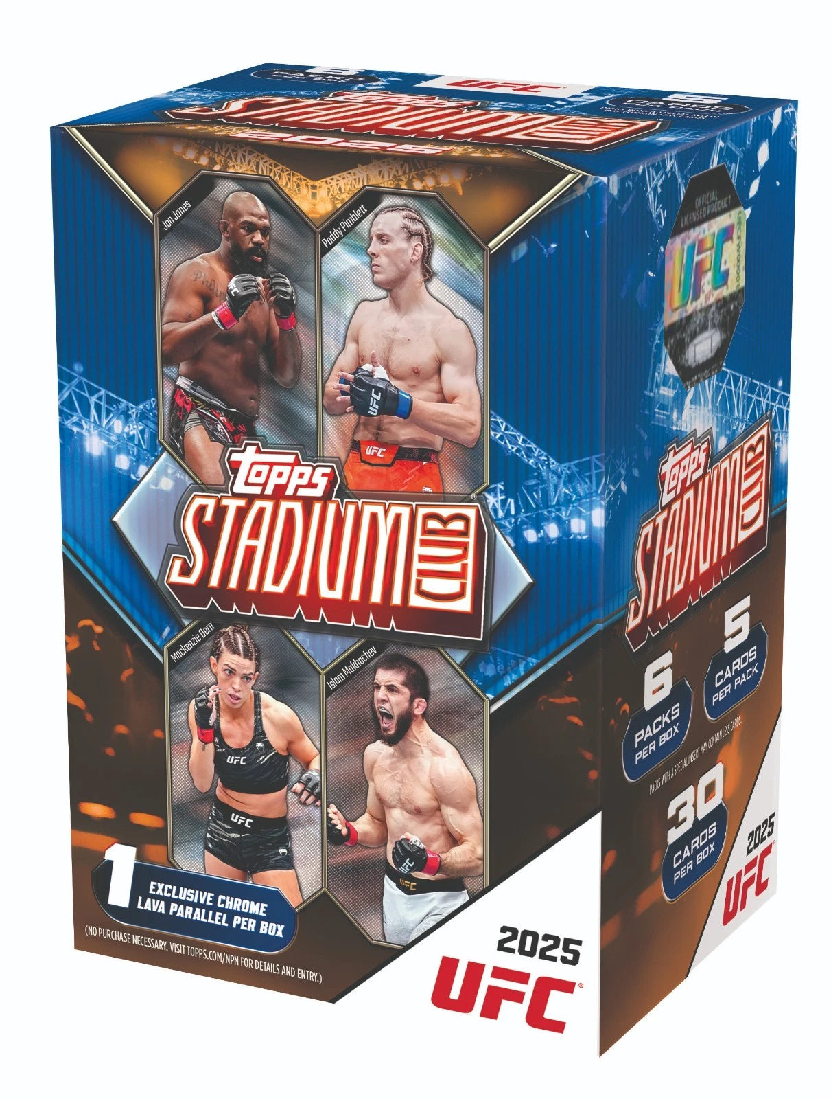 2025 Topps UFC Stadium Club Value Blaster Box