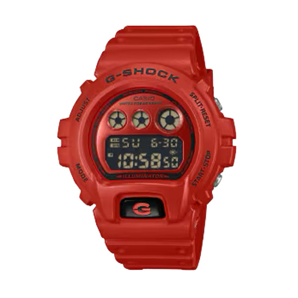 Casio G-Shock Digital 6900 Series Triple Red Watch
