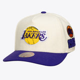 Mitchell & Ness NBA Cream Team Los Angeles Lakers Snapback