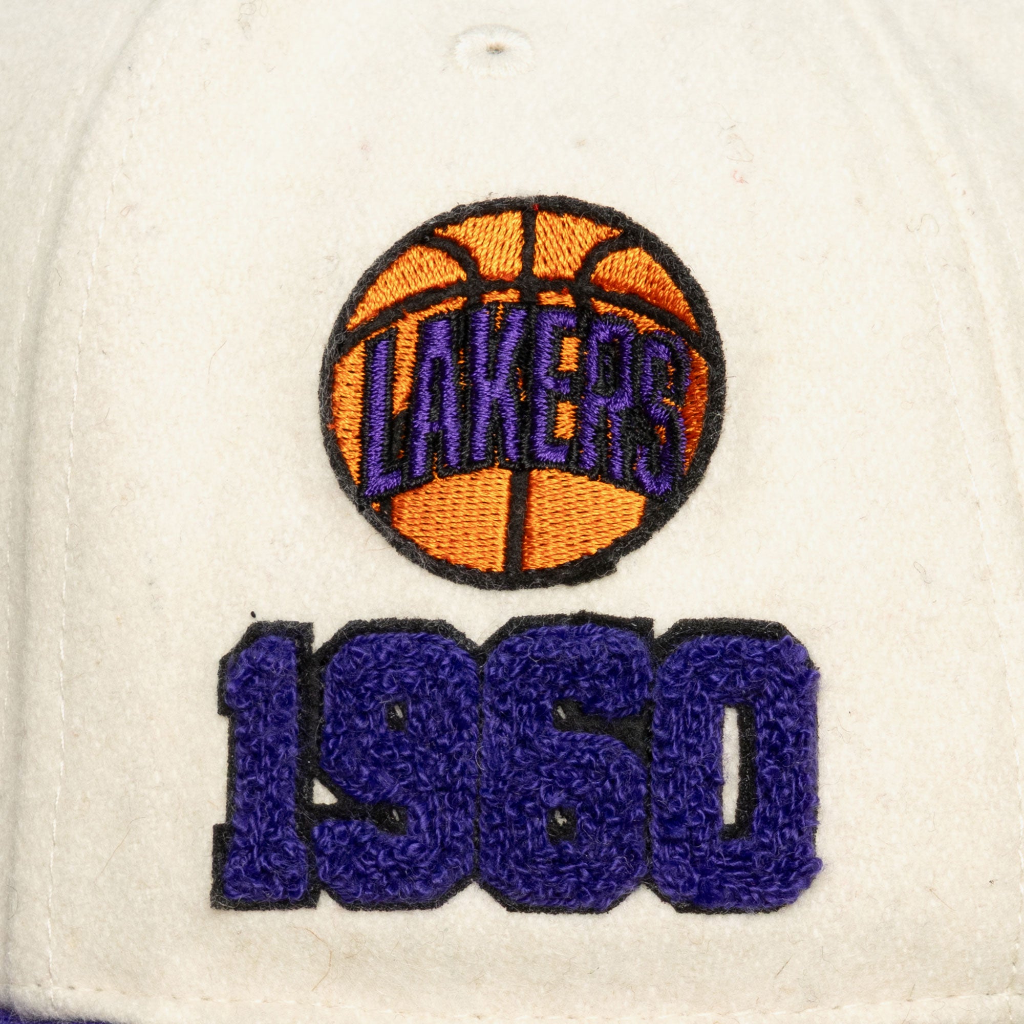 Mitchell & Ness NBA Cream Team Los Angeles Lakers Snapback