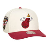 Mitchell & Ness NBA Cream Team Miami Heat Snapback
