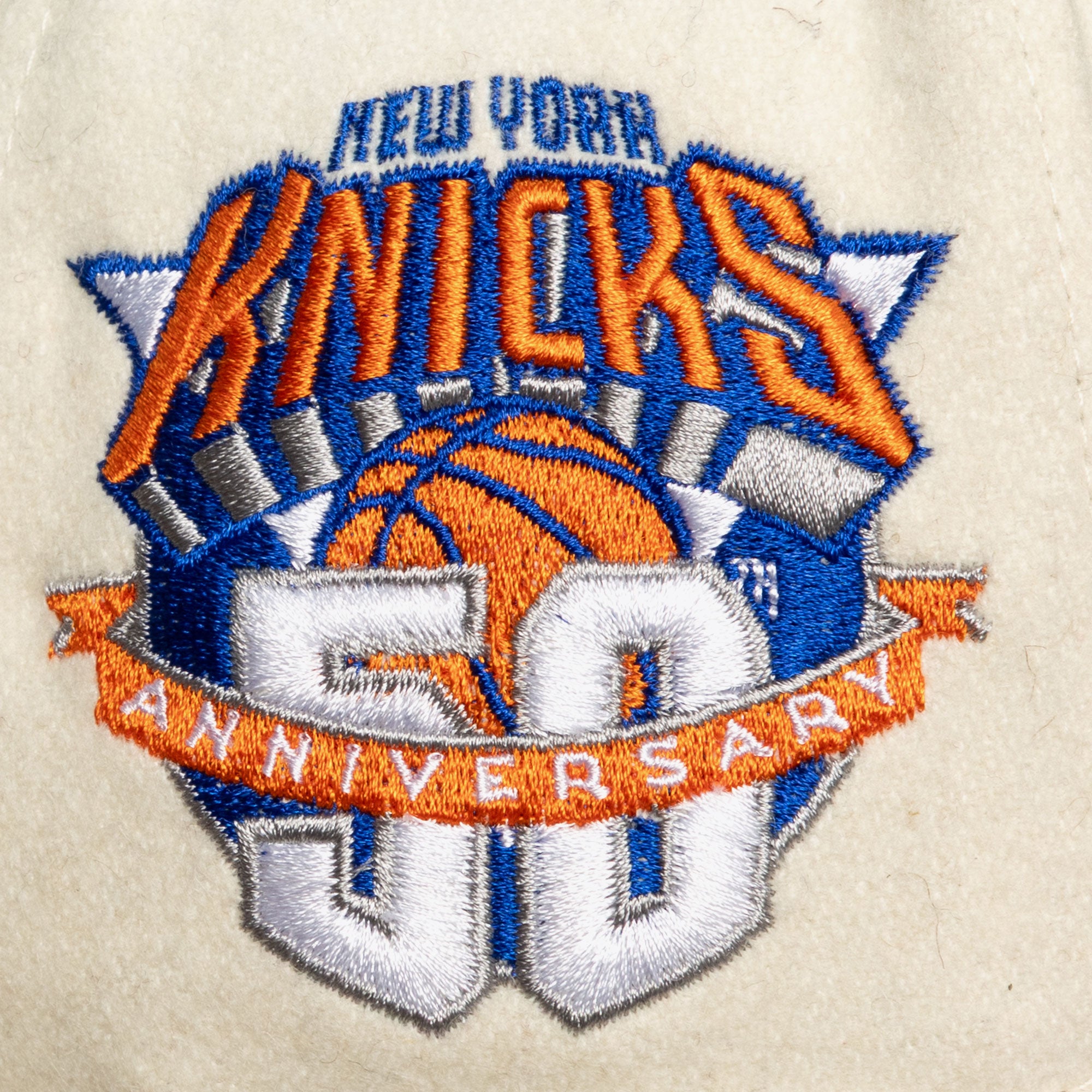 Mitchell & Ness NBA Cream Team New York Knicks Snapback