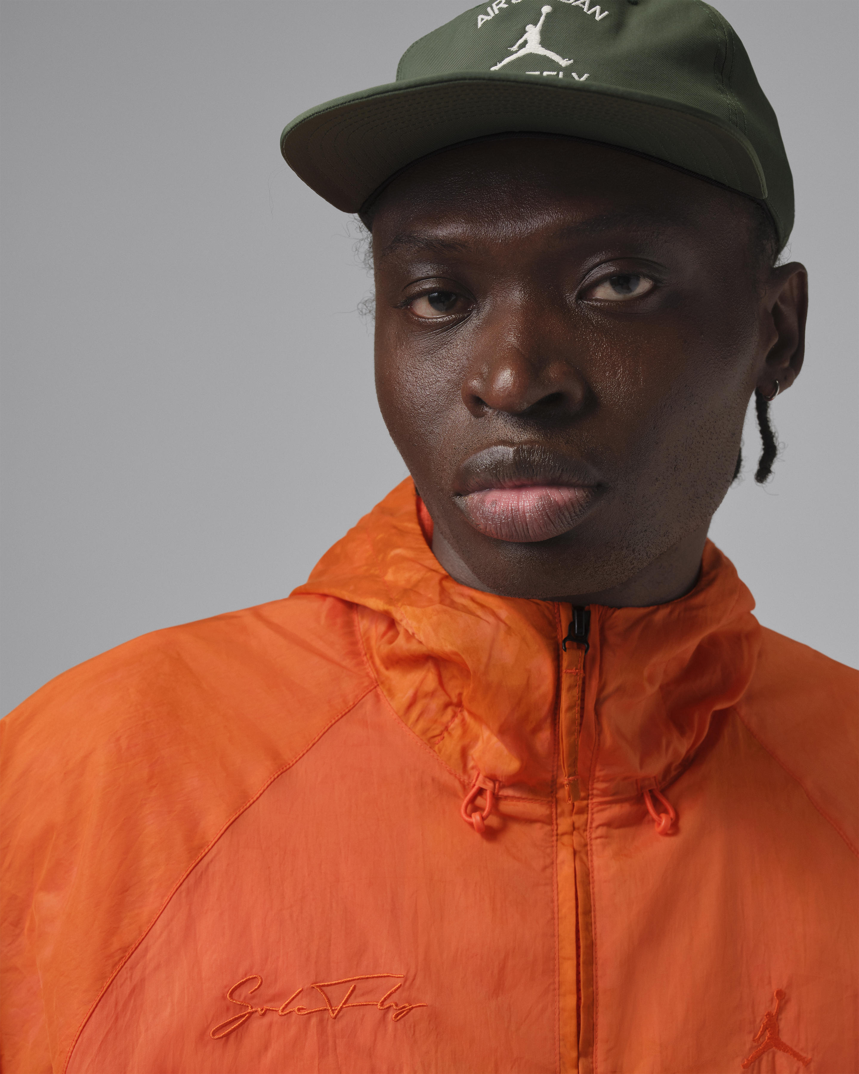 Men's Jordan X SoleFly Nylon Shell Jacket