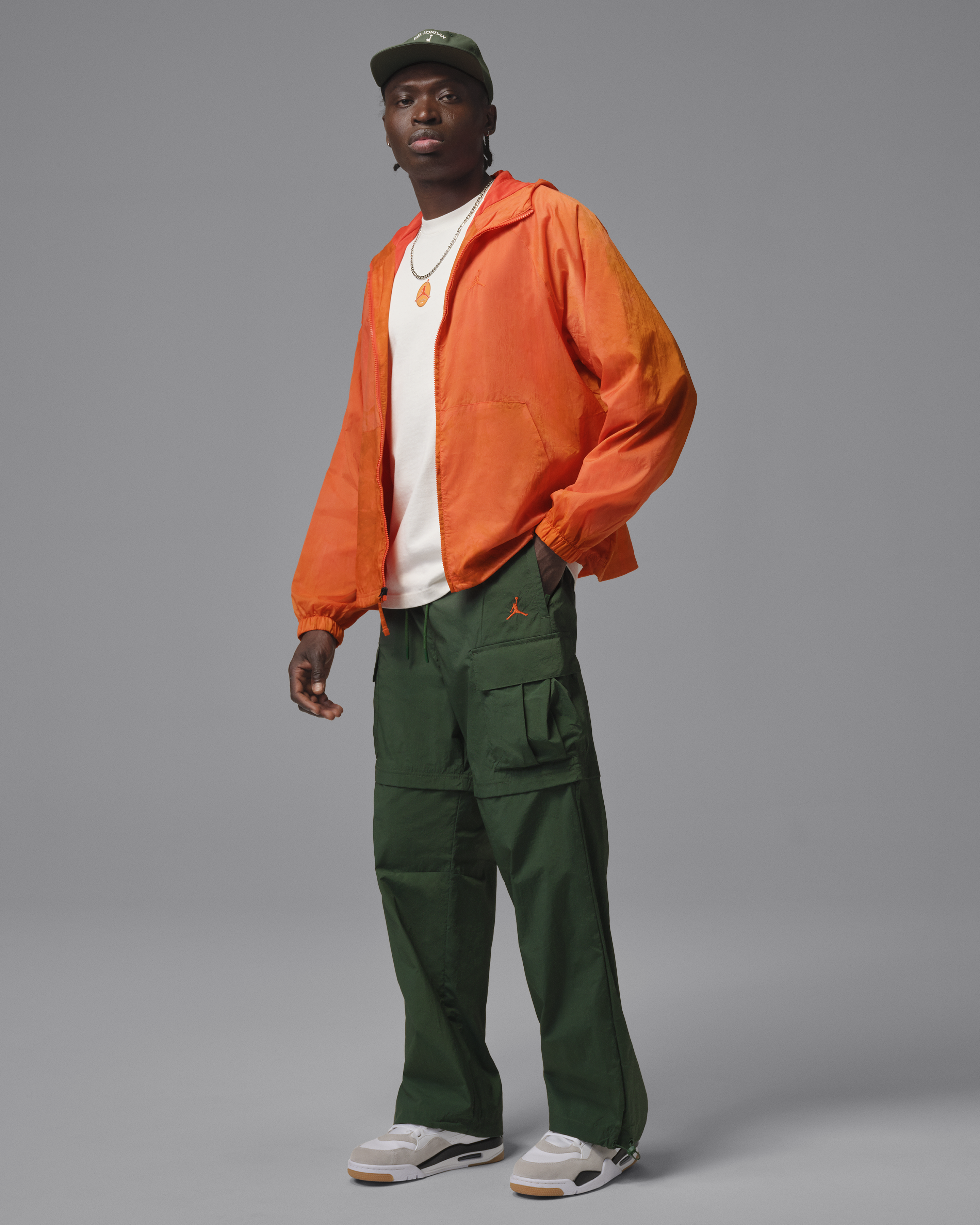 Men's Jordan X SoleFly Nylon Shell Jacket