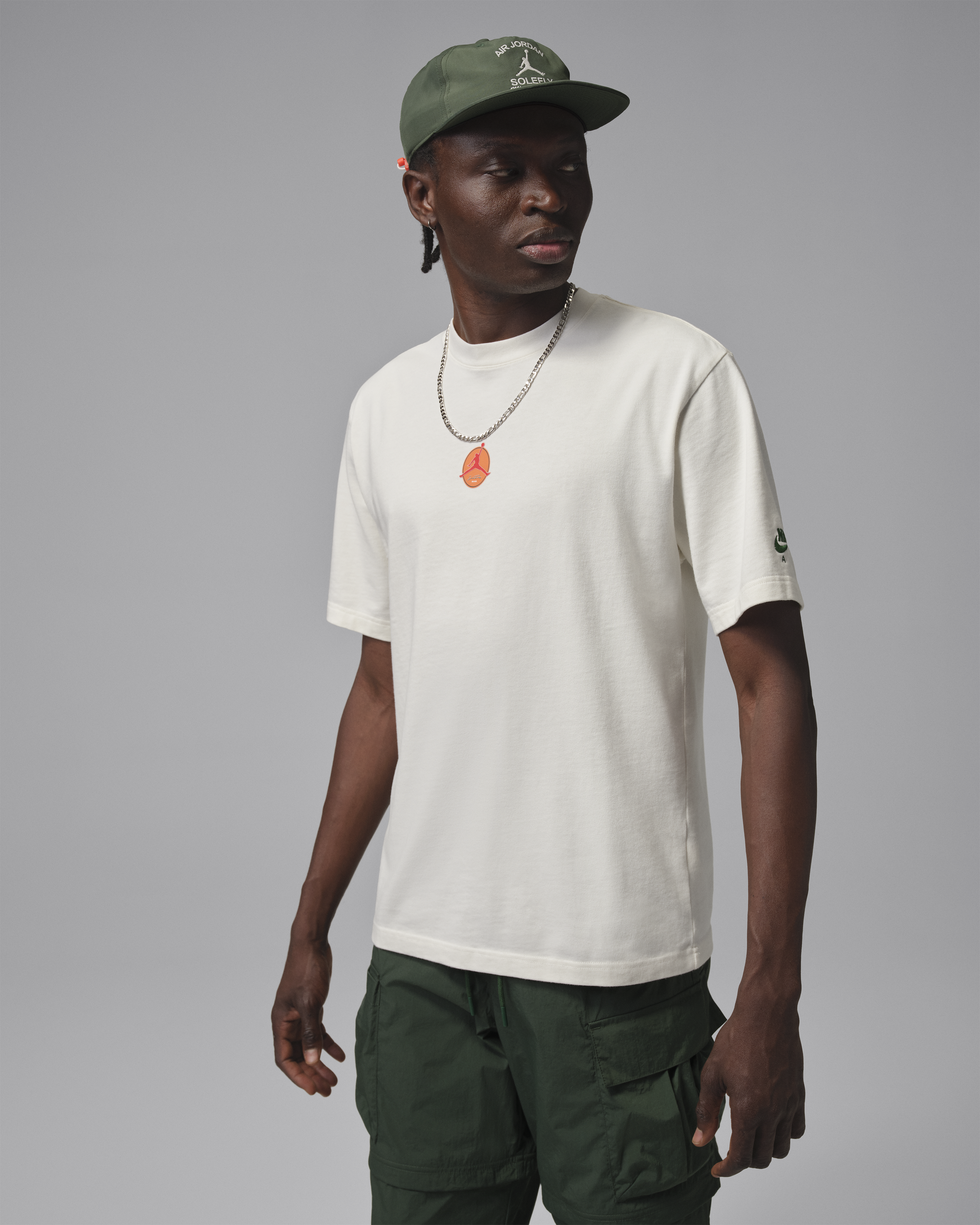 Nike Air Jordan X SoleFly Fruits of our Labor Cream T-Shirt