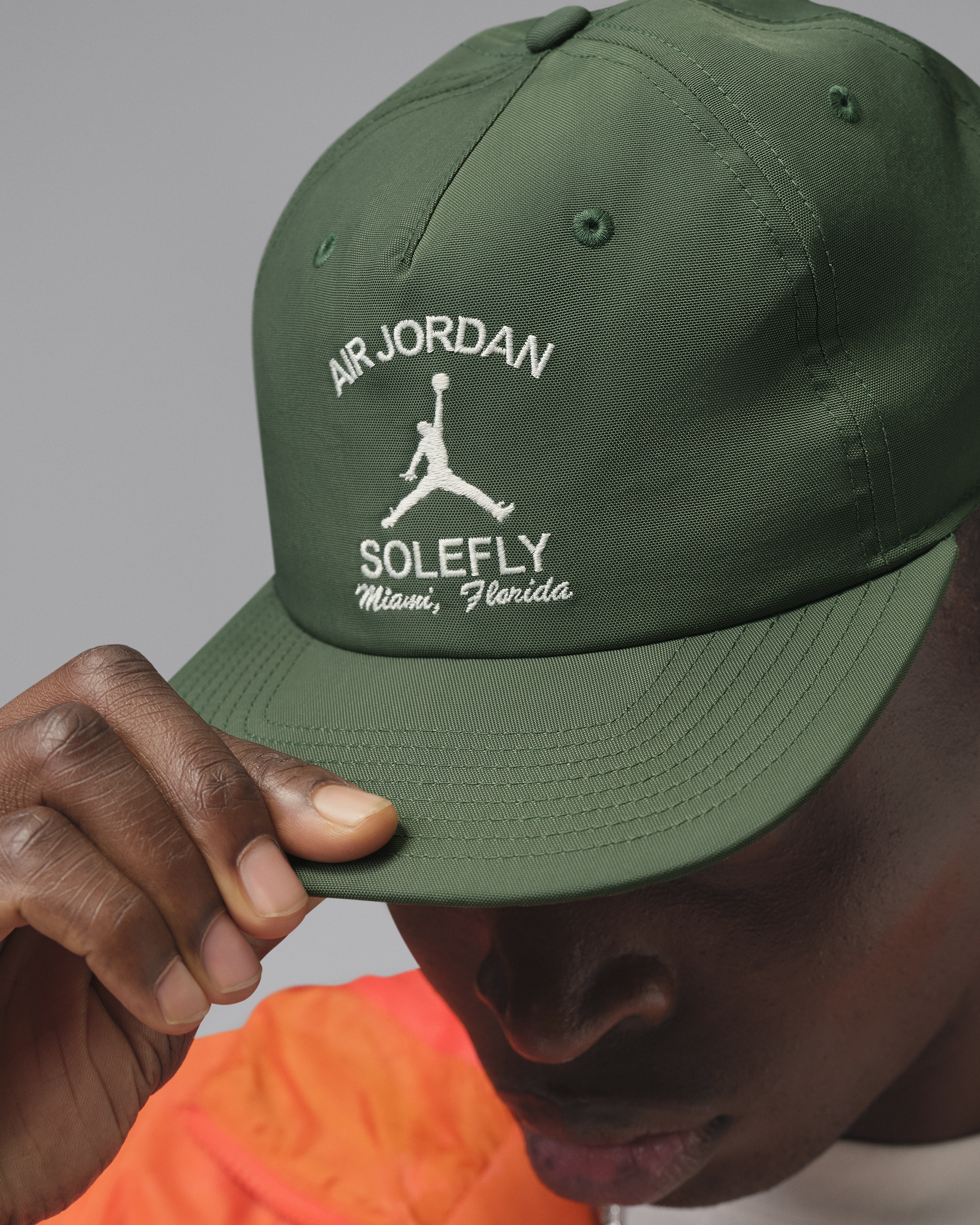 Unisex Nike Air Jordan X SoleFly 5 Panel Fruits of our Labor Pro Cap