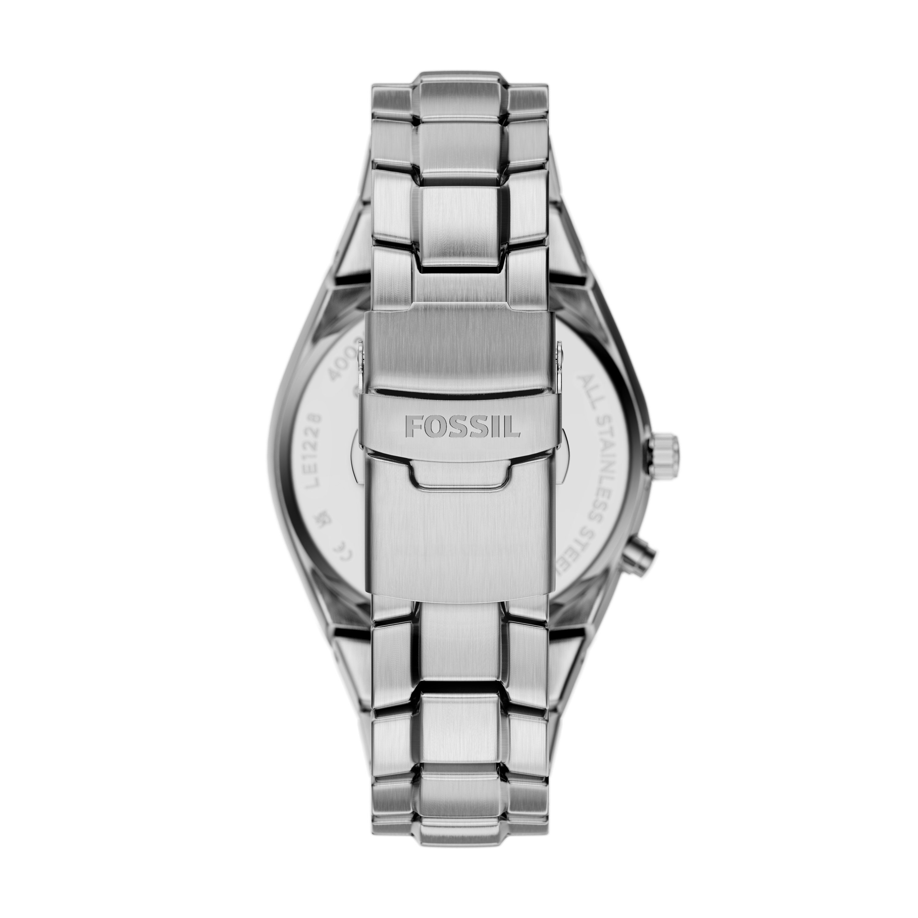 Fossil Y2K Big Tic 40MM Stainless Steel Digital Watch