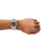 Fossil Y2K Big Tic 40MM Stainless Steel Digital Watch