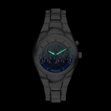 Fossil Y2K Big Tic 40MM Stainless Steel Digital Watch